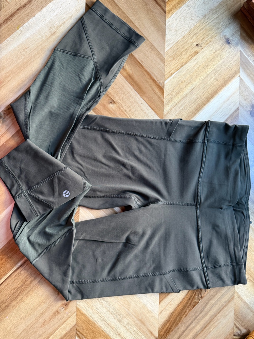 lululemon athletica Olive Green Leggings